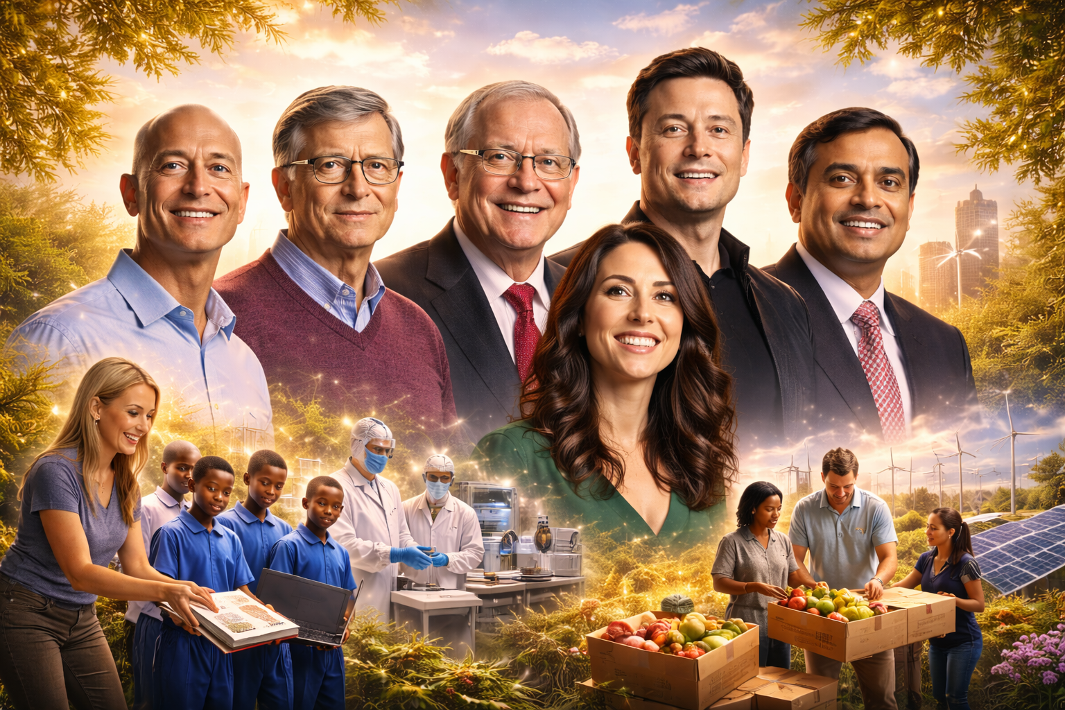 Redefining Riches: Billionaires and the New Age of Philanthropy